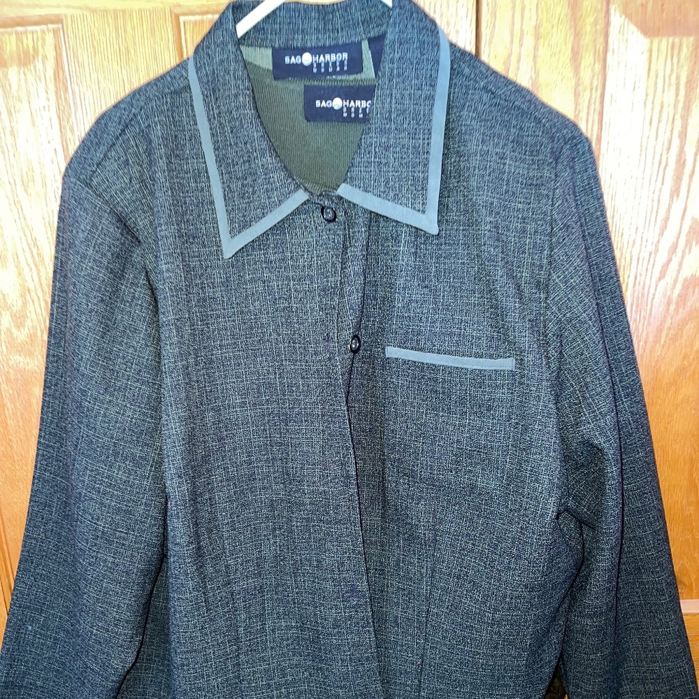 Dark Green Suit Jacket Outfit